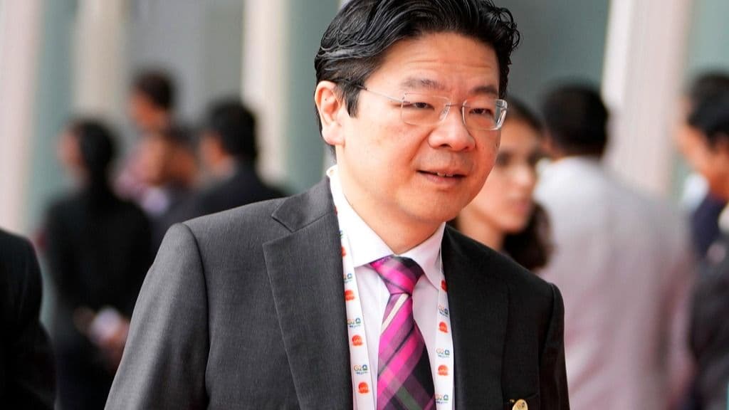 Singapore's new Prime Minister Lawrence Wong. 