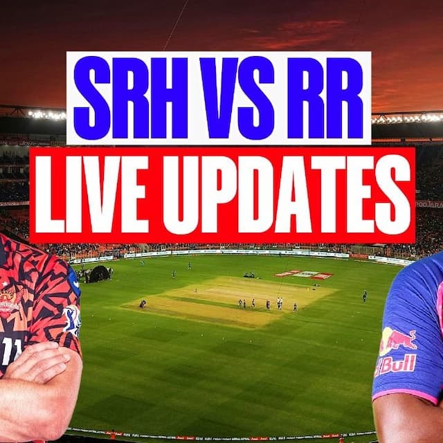 SRH vs RR live updates